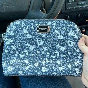 Navy floral Michael Kors crossbody